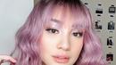 Tak hanya warna netral, mantan penyanyi girlband Princess ini sempat mengganti warna rambutnya dengan warna yang nyentrik yaitu ungu. (Liputan6.com/IG/@pattdevdex)