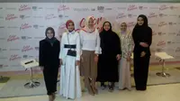Wardah menggandeng empat desainer ke ajang Makeup Dubai Modest Fashion Week (Foto: Liputan6.com/Vinsensia Dianawanti)