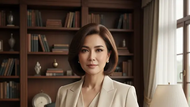 Rambut Pendek Wanita Layer Sebahu