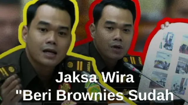 Dalih Jaksa Wira Beri Brownies ke Amsal Bukan Intimidasi: Ini Sudah Budaya Kami