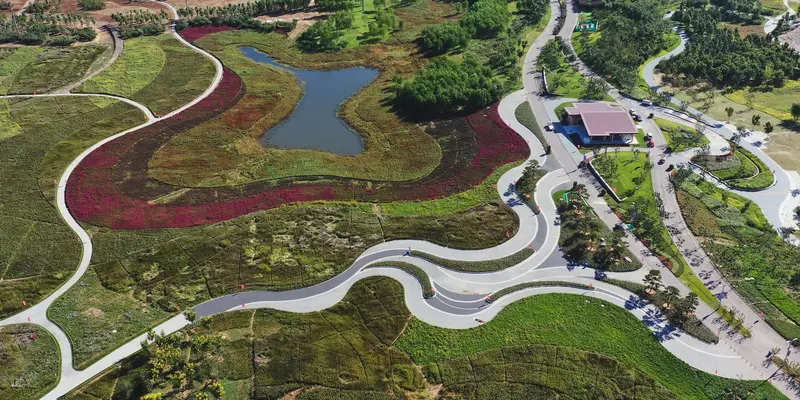 FOTO: Tangshan Sulap Kawasan Tercemar Menjadi Objek Wisata