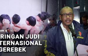 Markas jaringan judi dan penipuan online internasional di gedung perkantoran di kawasan Hayam Wuruk, Jakarta, digerebek polisi. Ratusan terduga pelaku dari sejumlah negara yang terlibat ditangkap.