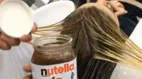 Nutella untuk mewarnai rambut (Mirror)
