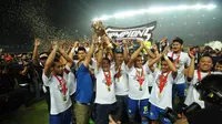 Persib Juara ISL 2014 (Helmi Fithriansyah/Liputan6.com)