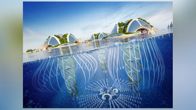 Indahnya Desain Kota Bawah Laut Global Liputan6 Com