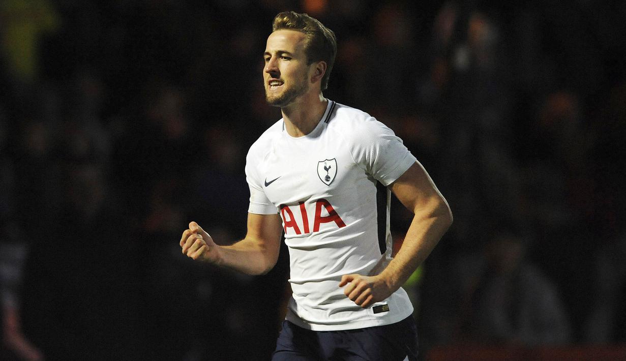 5. Harry Kane (Tottenham Hotspur) - 17 Gol (4 Penalti). (AP/Rui Vieira)