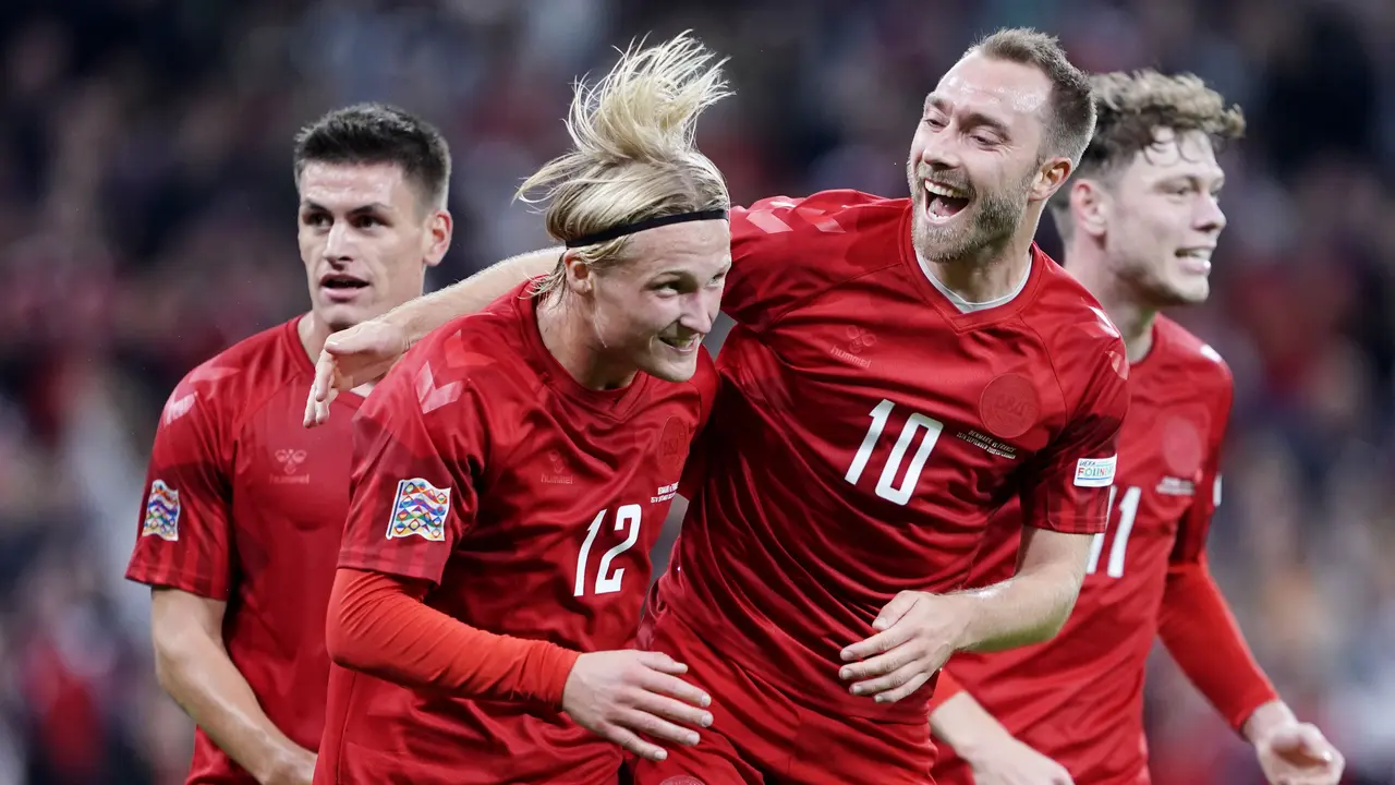 Foto: Pukulan Telak Timnas Prancis Jelang Piala Dunia, Dibungkam Denmark di UEFA Nations League