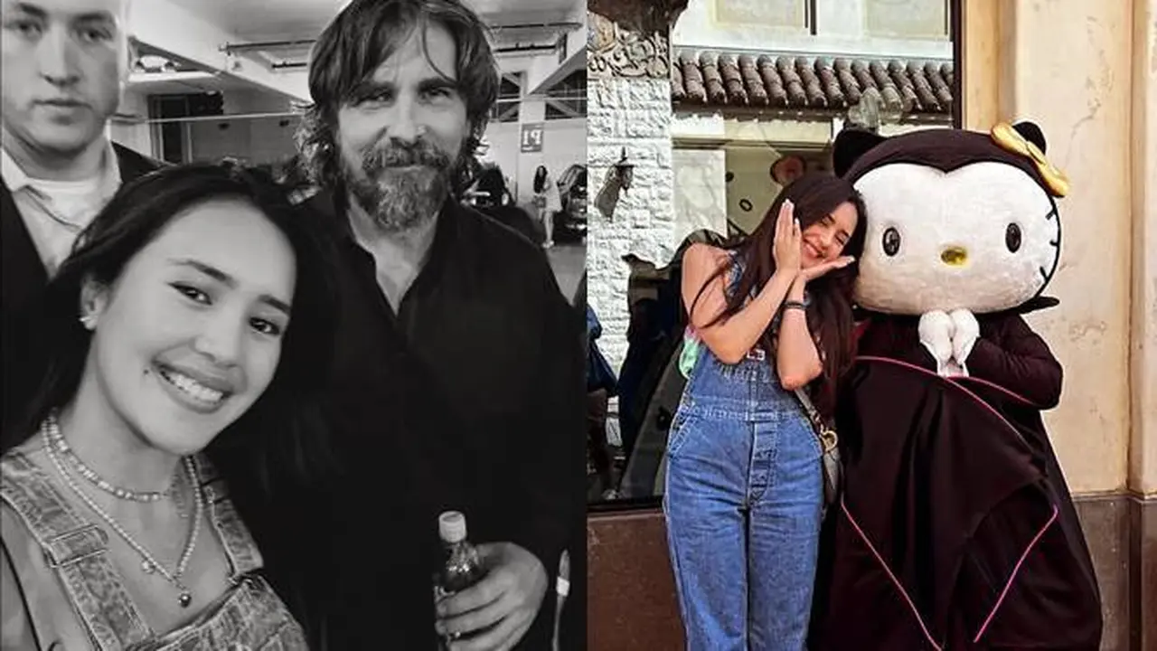 Pamer Ketemu Christian Bale, Ini 7 Potret Beby Tsabina Main Ke Universal Studio
