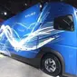 Truk bertenaga listrik E-Fuso Vision One diperkenalkan Mitsubishi Fuso di Tokyo  Motor Show, Rabu (25/10/2017). (Edu/Liputan6.com)