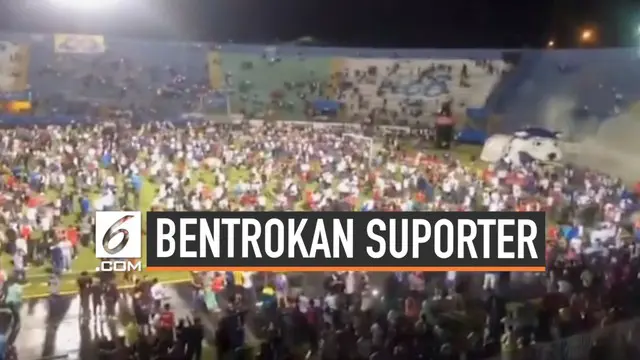 4 orang tewas dalam bentrokan suporter klub sepak bola di Honduras. Aksi kekerasan dipicu aksi suporter melempar batu pada bus yang ditumpangi pemain.