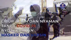 Pandemi Covid-19 masih mengancam masyarakat dunia. Pemerintah imbau warga untuk tetap jaga protokol kesehatan di masa liburan natal dan akhir tahun.