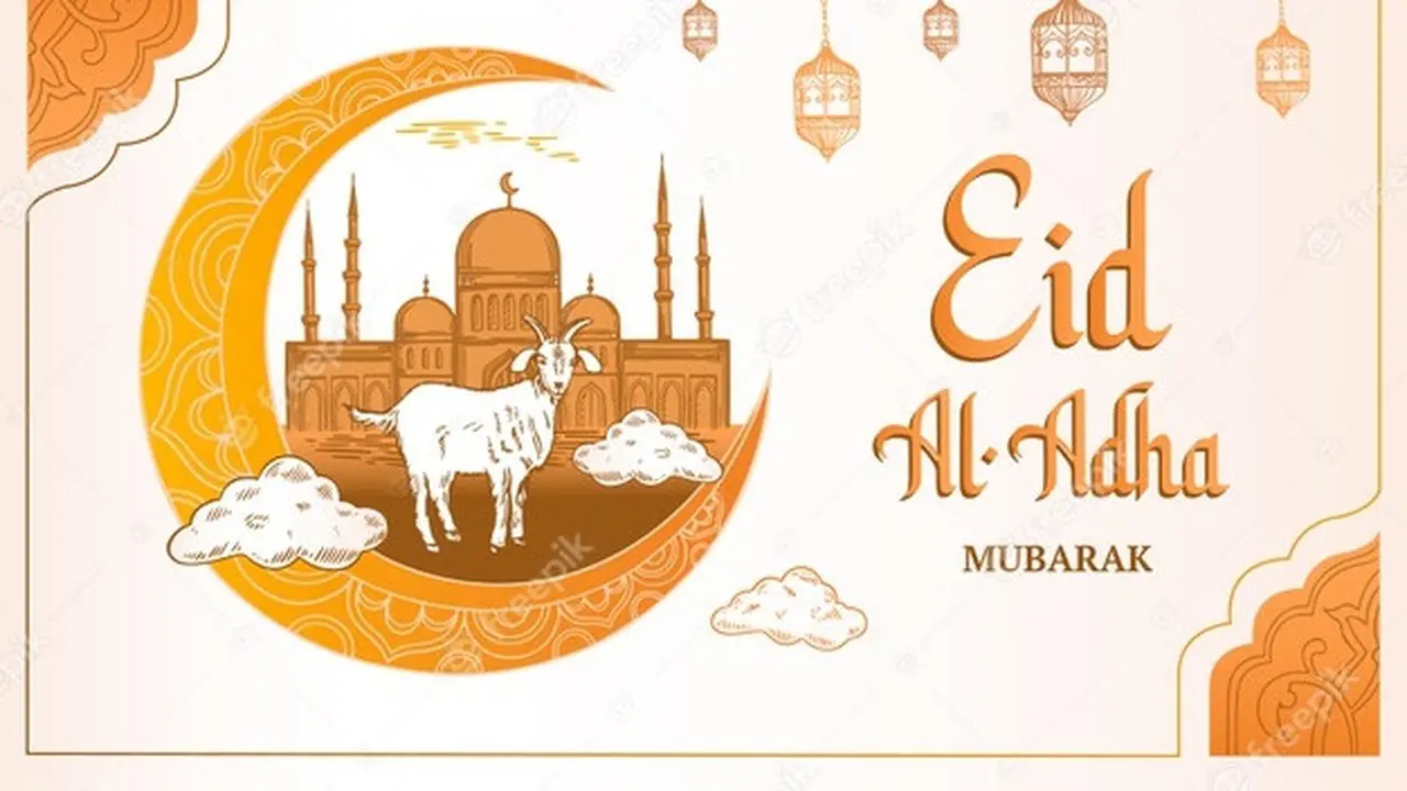 Ilustrasi kata-kata, ucapan, lebaran Iduladha