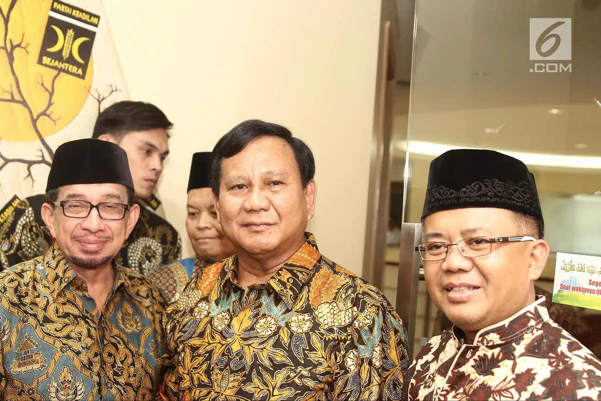 Prabowo Temui Presiden PKS Bahas Hasil Pertemuan dengan Demokrat