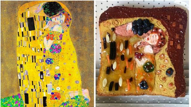 8 Kreasi Lukisan Terkenal di Atas Roti Ini Bikin Geleng Kepala