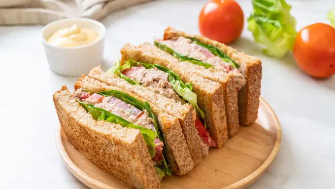 resep sandwich tuna untuk diet