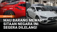 Ratusan Aset Sitaan Negara Dilelang, Nilainya Tembus Rp100 Miliar!