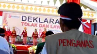 Pemerintah Kota Bengkulu mendukung penuh pelaksanaan Pilkada tahun 2020 dengan memberikan pelayanan Rapid Tes petugas Pemilu. (Liputan6.com/Yuliardi Hardjo)