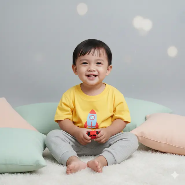 Model Baju Anak Nyaman untuk Naik Mobil Jarak Jauh