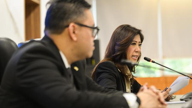 Menkomdigi Meutya Hafid bertemu dengan Sekretaris Partai Kota Nanning, Provinsi Guangxi, Tiongkok, Nong Shengwen, di kantor Komdigi Jakarta untuk membahas pengembangan AI. Credit: Komdigi