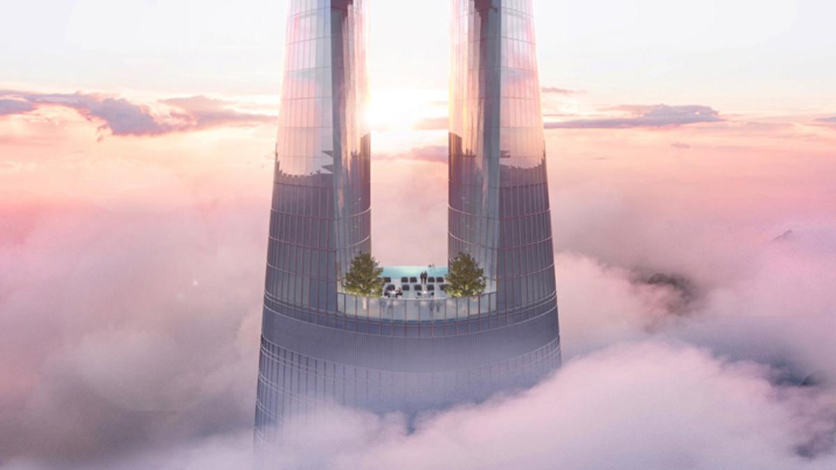 Hotel Tertinggi di Dunia Resmi Dibuka di Dubai, Tamu Bisa Berenang di Lantai 76