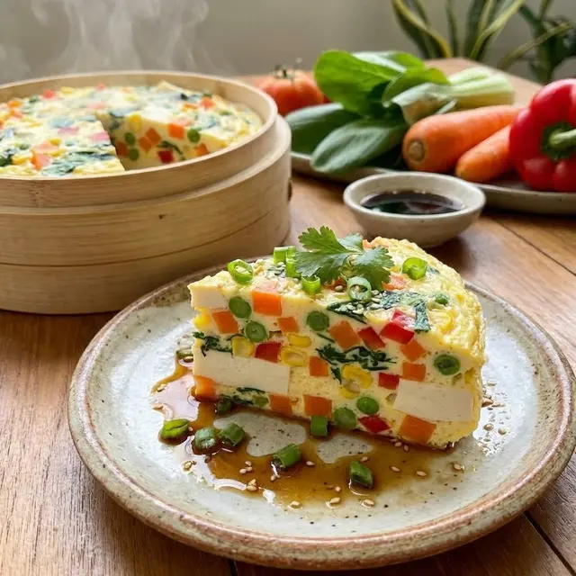 Telur Tahu Kukus