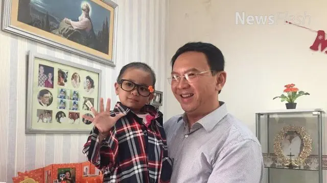 NEWS FLASH: Harapan Anak Penderita Leukimia Bertemu Ahok Jadi Kenyataan