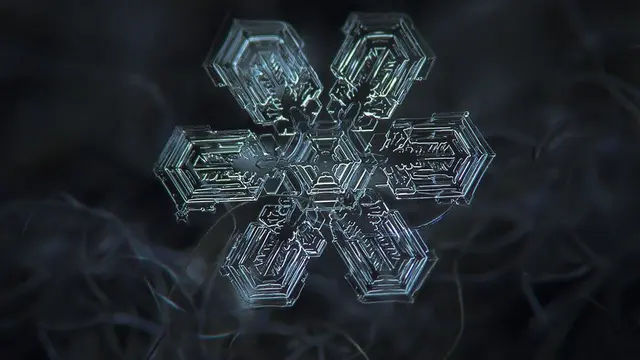 Keren, Fotografer Ini Potret Snow Flake yang 7 Hasilnya Bikin Takjub