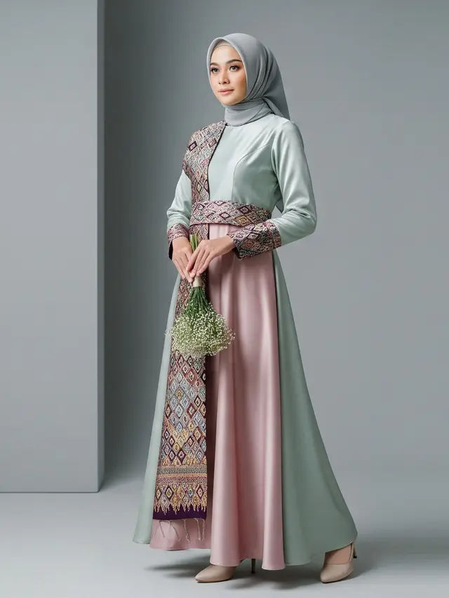 Model Baju Bridesmaid dengan Songket yang Elegan di 2025