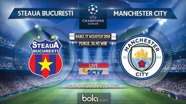 Steaua Bucuresti Vs Manchester City