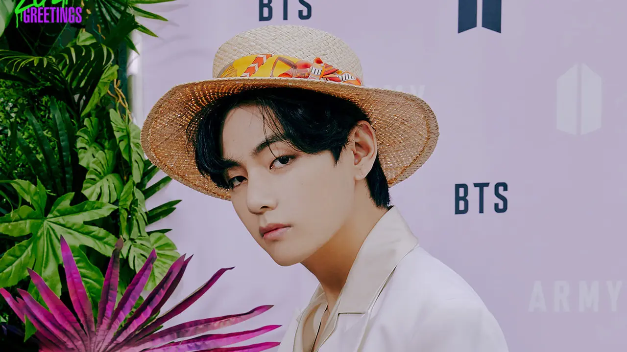 V BTS. (Big Hit Music via Facebook/ BTS (방탄소년단))