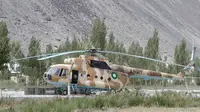Salah satu helikopter Mi-17 milik militer Pakistan. (en.wikipedia.org)