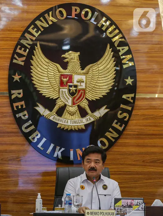Menko Polhukam Hadi Tjahjanto sekaligus Ketua Satgas Pemberantasan Judi Online mengungkap tiga tugas yang akan dilakukan pihaknya dalam waktu dekat. (Liputan6.com/Angga Yuniar)