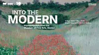 Bekerja sama dengan Museum of Fine Arts, Boston (MFA), Galeri Nasional Singapura akan mempersembahkan pameran impresionisme Prancis terbesar di Asia Tenggara "Into the Modern: Impresionisme" pada 14 November 2025 hingga 1 Maret 2026. (dok. National Gallery Singapore)