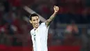 Angel Di Maria salah satu pemain andalan Argentina saat meraih medali emas pada Olimpiade Beijing 2008. saat itu Argentina mengalahkan Nigeria dengan skor 1-0. (EPA/Mario Ruiz)