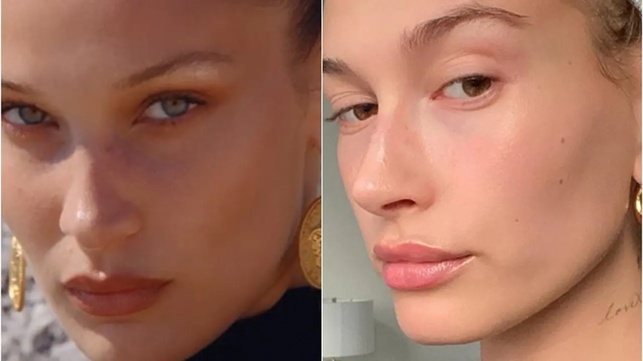 Bella Hadid  dan Hailey Baldwin