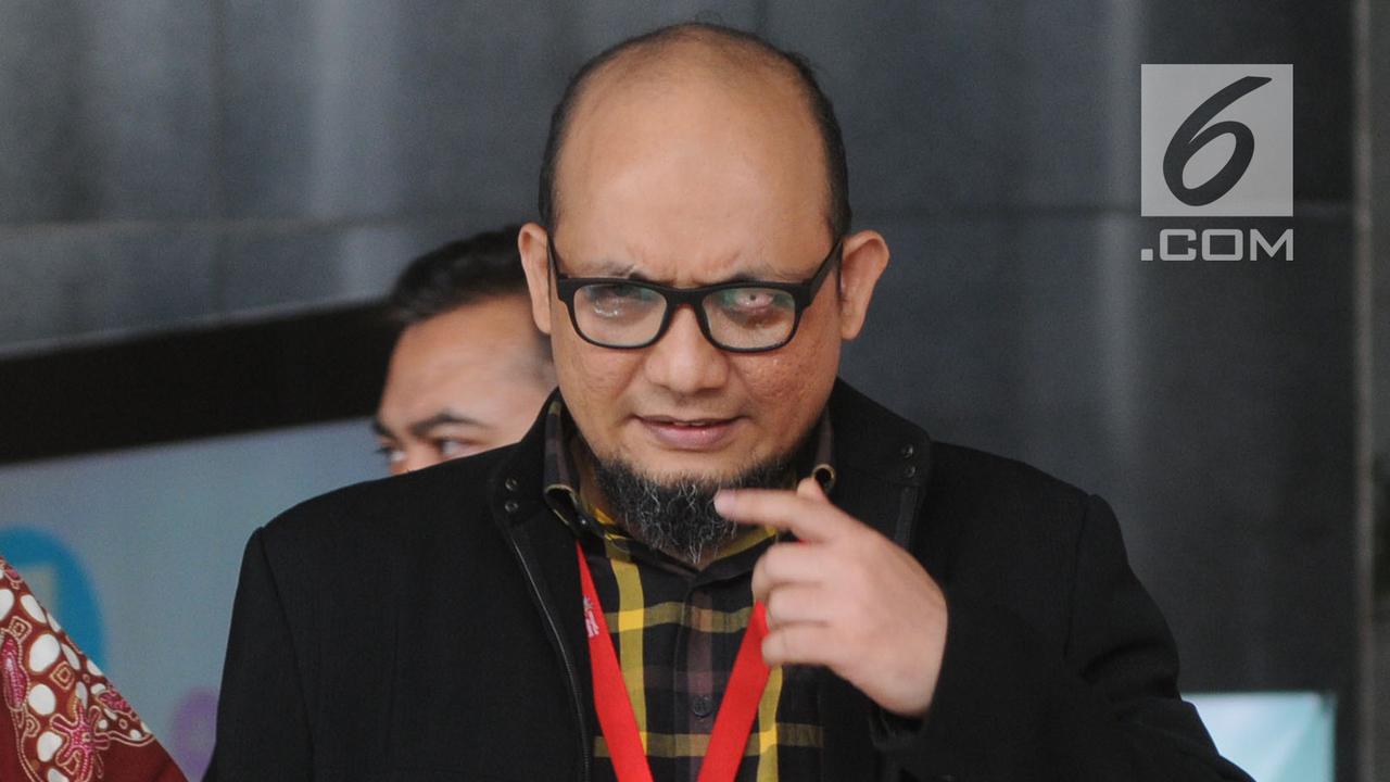 Setahun Peristawa Penyiraman, Novel Baswedan Datangi KPK