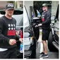 Beckham kedapatan pergi ke cafe bersama dengan ketiga anaknya yaitu Brooklyn, Romeo, dan Cruz menggunakan SUV buatan Land Rover tersebut.