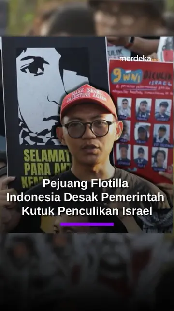 Pejuang Global Sumud Flotilla Indonesia Desak Pemerintah Kutuk Tindakan Penculikan Israel