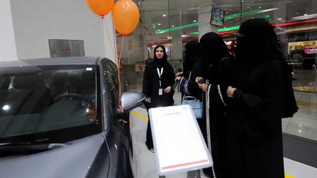 Showroom Mobil Khusus Wanita Dibuka di Arab Saudi