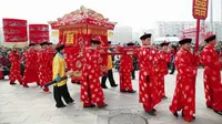 Tradisi arak pengantin di Tionghoa