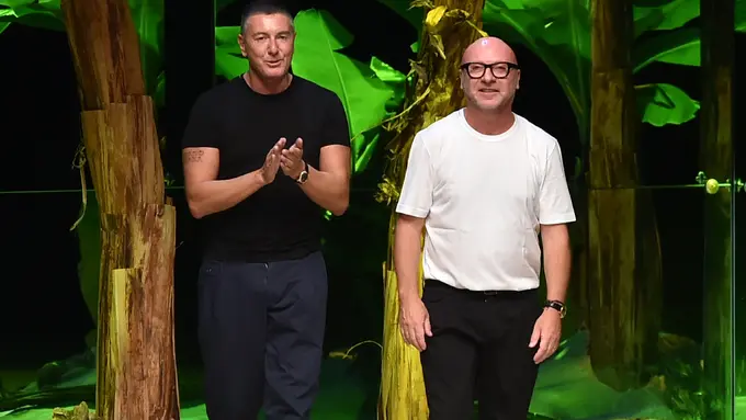 Stefano Gabbana dan Domenico Dolce