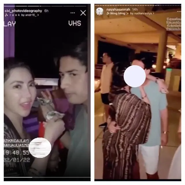 Beredar Video Mesra Zikri Daulay Tengah Lewati Malam Tahun Baru bareng Ayu Aulia. (instagram.com/lambe_turah)