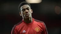 Striker Manchester United asal Prancis, Anthony Martial. (AFP/Oli Scarff)