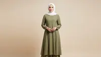 8 Inspirasi Model Baju Lebaran Earth Tone untuk Wanita Usia 40-an, Elegan dan Timeless