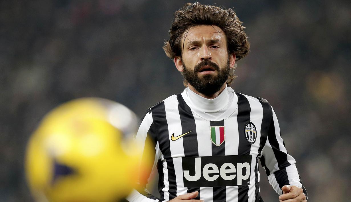 Sebelumnya Andrea Pirlo baru saja diumumkan Juventus sebagai pelatih Tim Juventus U-23, tepatnya pada 30 Juli lalu. (AFP/Marco Bertorello)