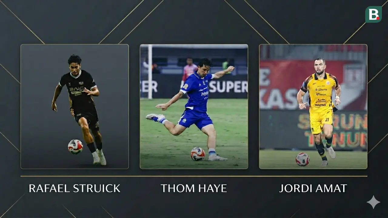 Rapor Pemain Naturalisasi di BRI Super League 2025/2026