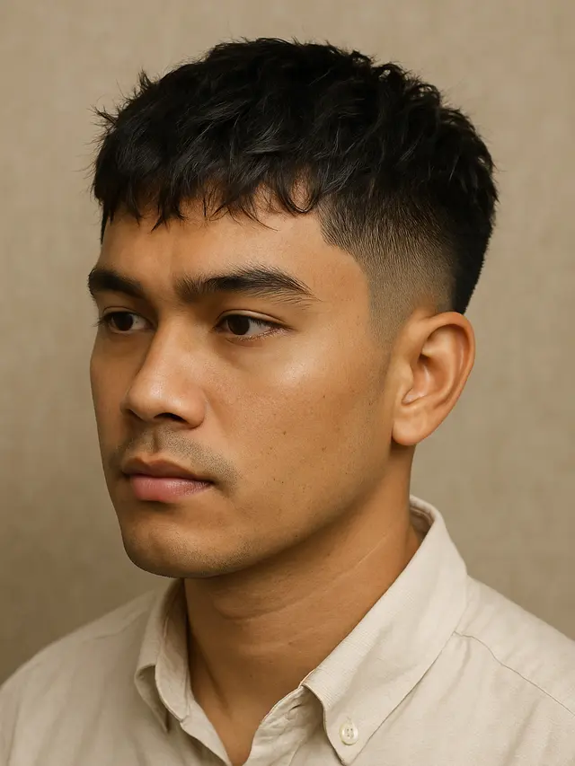 Model Rambut Pria Fade Low yang Cocok untuk Semua Bentuk Wajah (Foto: ChatGPT)