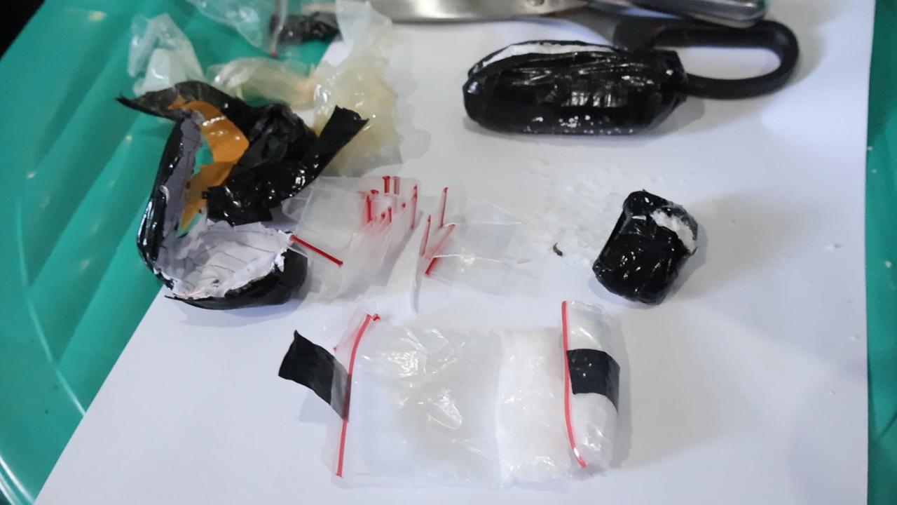 Barang bukti penyelundupan sabu di Lapas Sukabumi