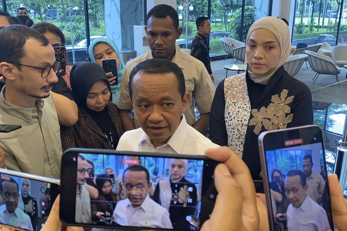 Menteri Energi dan Sumber Daya Mineral (ESDM) Bahlil Lahadalia. (Foto: Liputan6.com/Immanuel Christian)