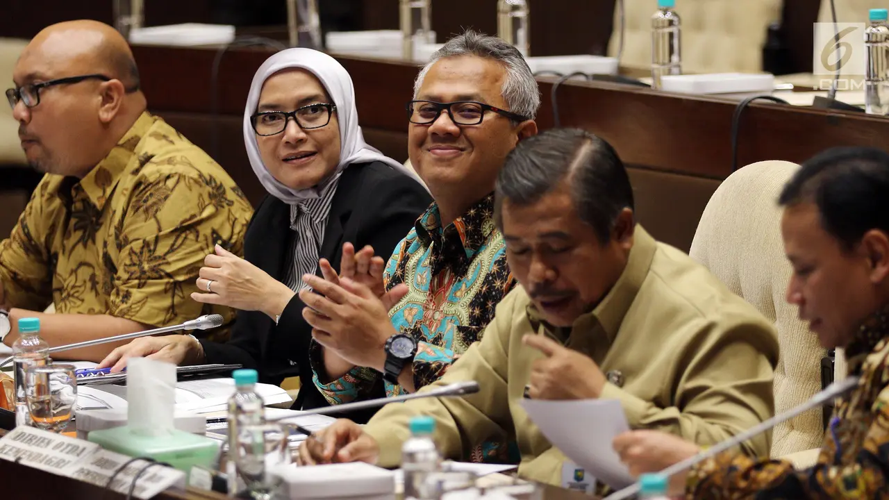 KPU Gelar Rapat dengan DPR